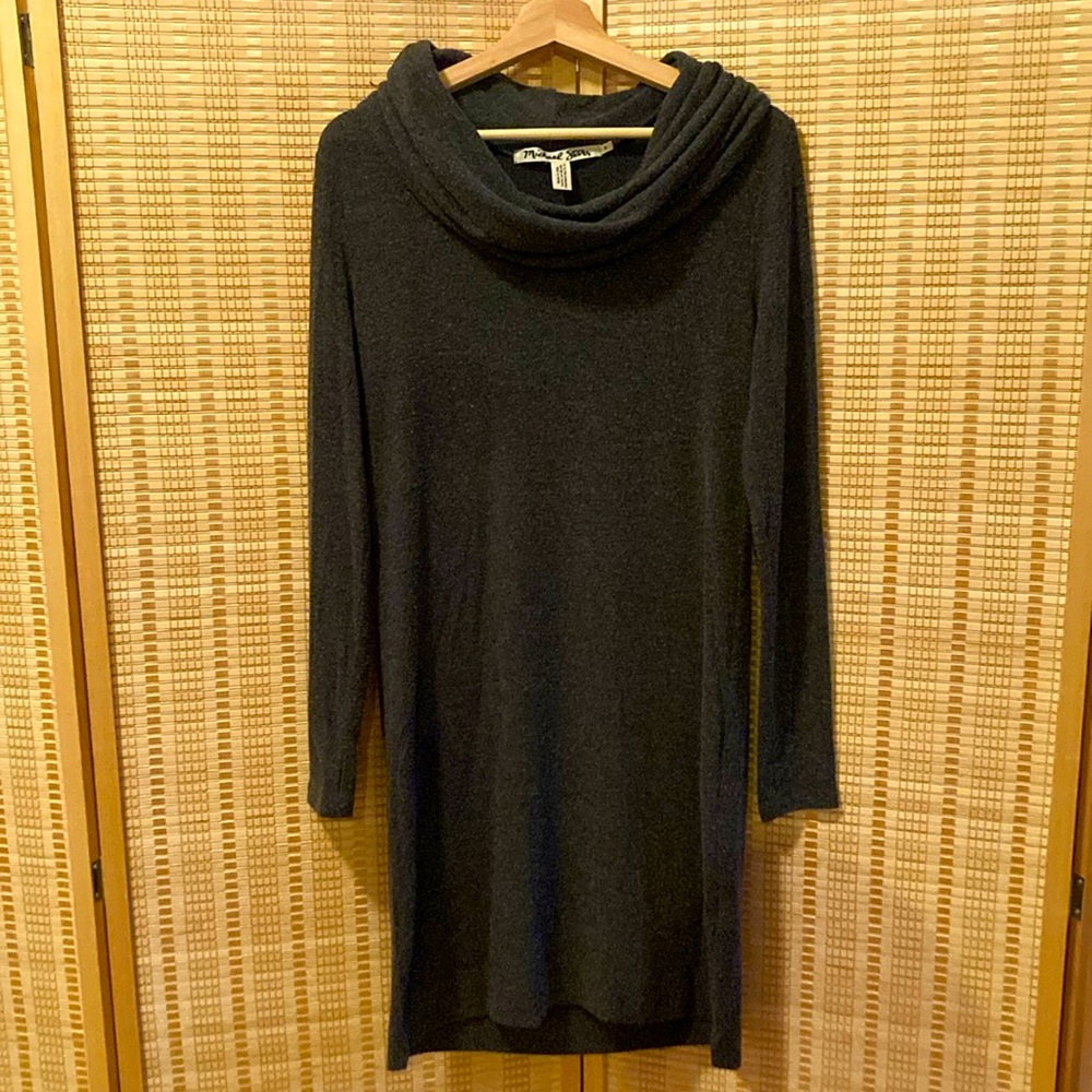 Anthropologie Cowl Neck Sweater Dress